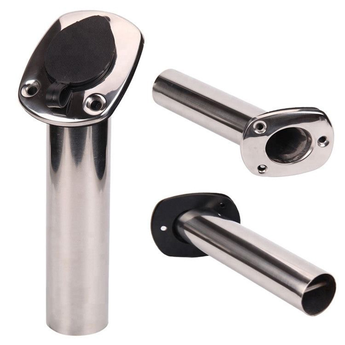 Fishing Rod Holder - زاوية ثابتة من الفولاذ المقاوم للصدأ