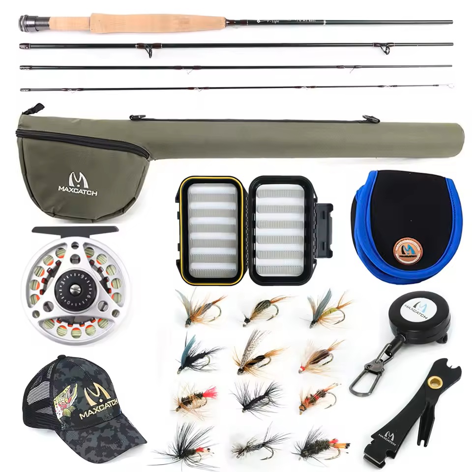Fishing Rod Fly - قصبة صيد MAXIMUMCATCH Ultralite/V-light بطول 6-7.6