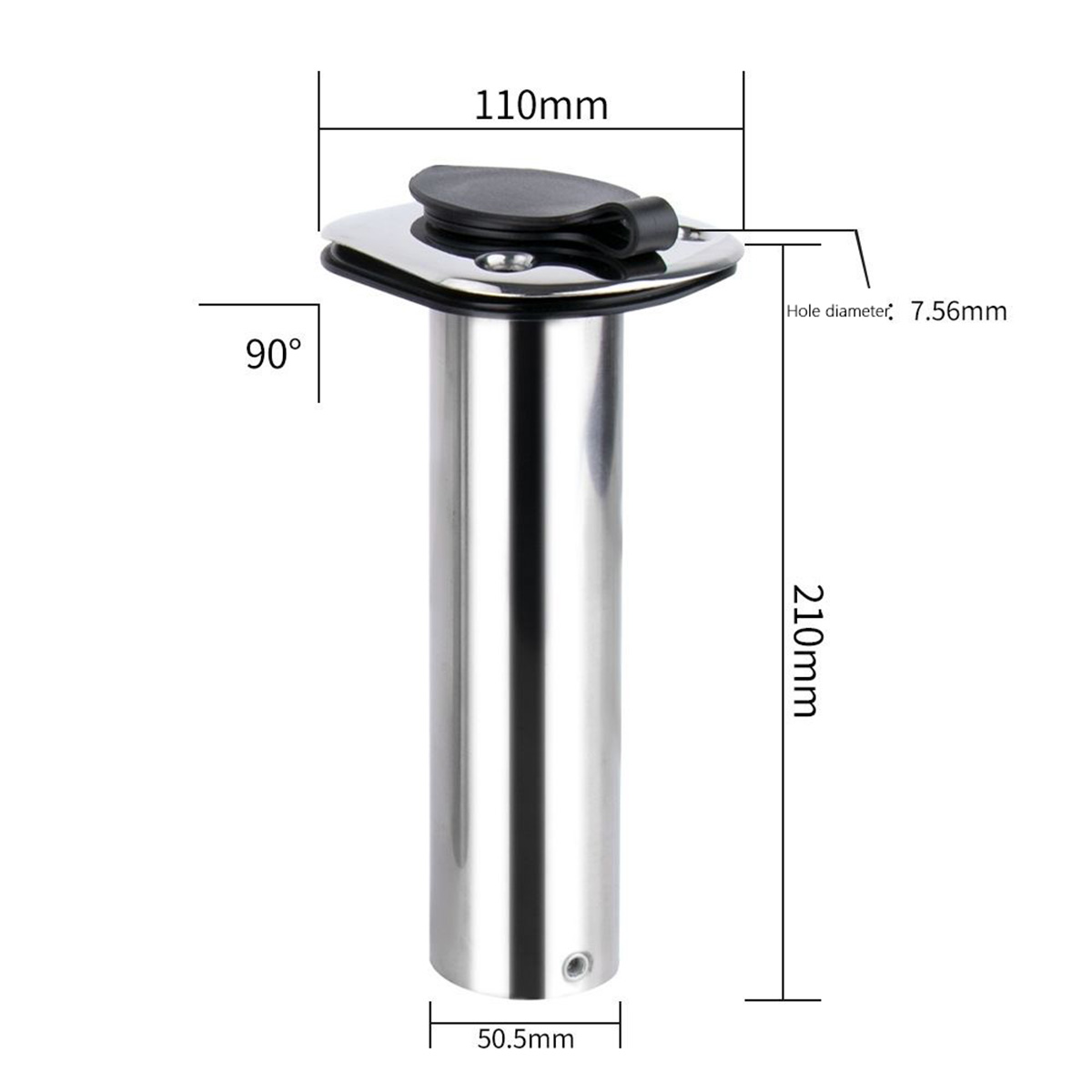 زاوية ثابتة من الفولاذ المقاوم - مراجعة Fishing Rod Holder وسعره