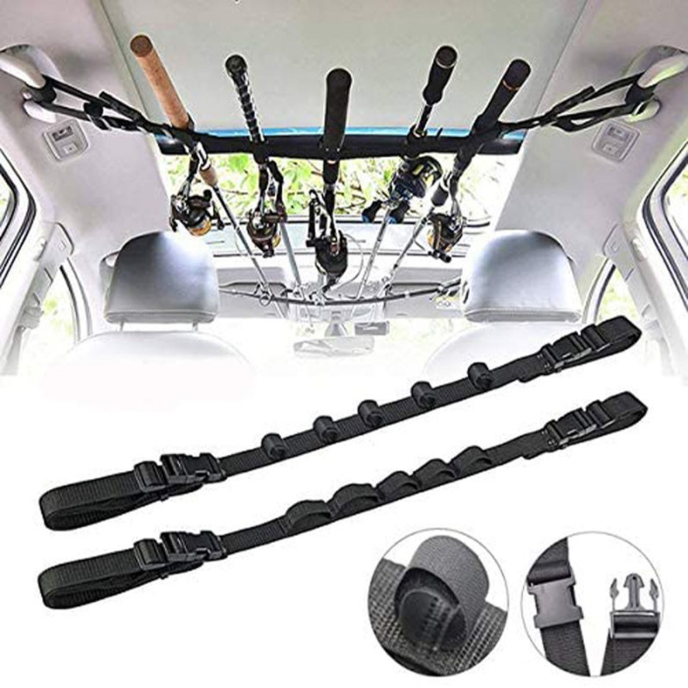 1/2 قطعة رف تخزين قضيب صيد الس - مراجعة Fishing Rod Rack وسعره
