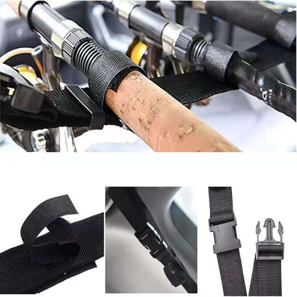 1/2 قطعة رف تخزين قضيب صيد الس - مراجعة Fishing Rod Rack وسعره