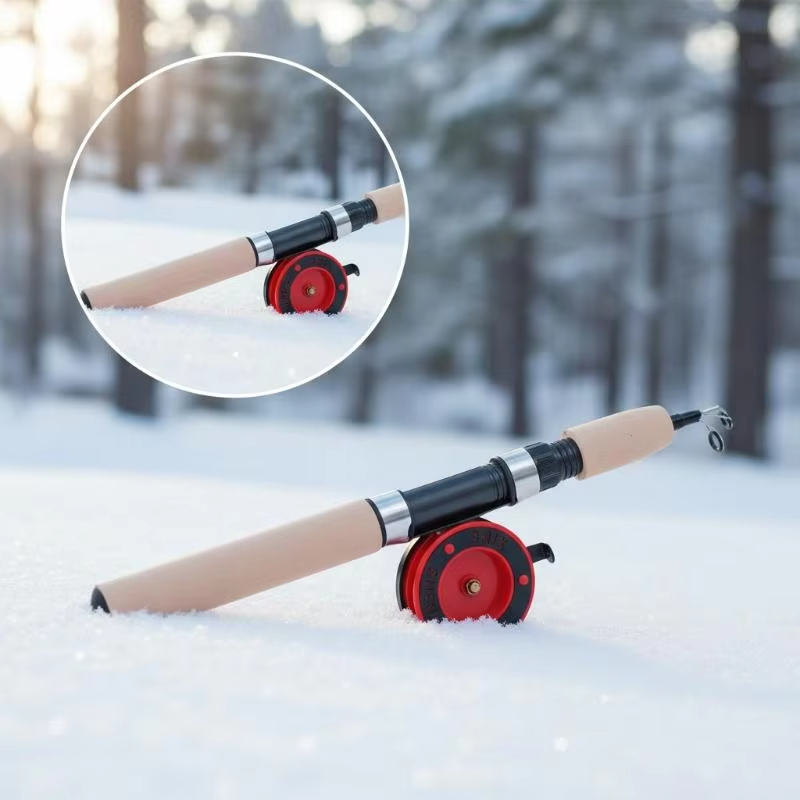 عصا صيد الأسماك على الجليد من  - مراجعة Fishing Rod Ice وسعره