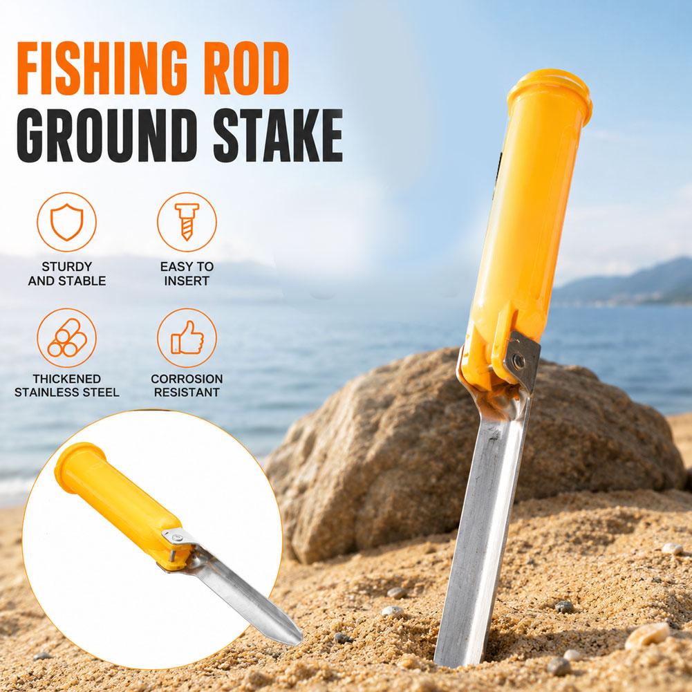 حامل صنارة صيد بحري محمول قابل - مراجعة Fishing Rod Holder وسعره